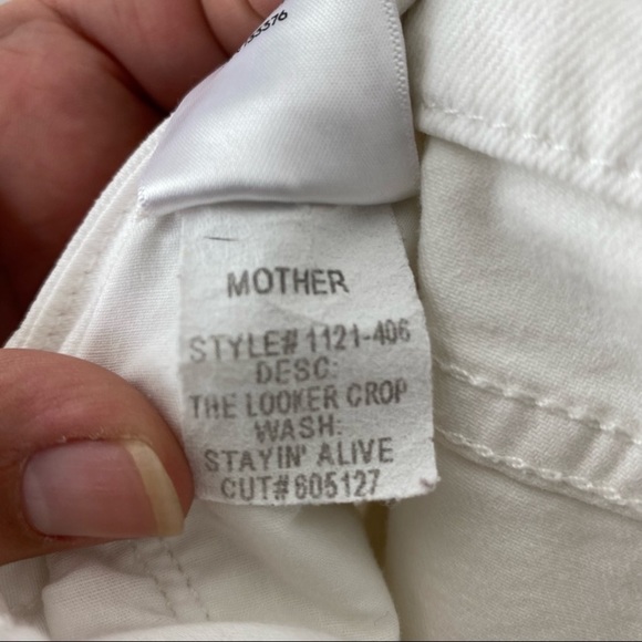 MOTHER The Looker Crop in Stayin’ Alive Size 28 - Picture 8 of 10